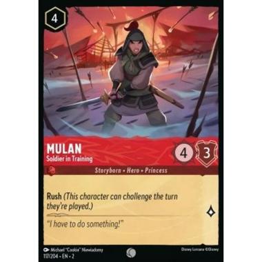 Mulan - Soldier in Training - Mulan - Soldier in Training - [2ROF] [NM]