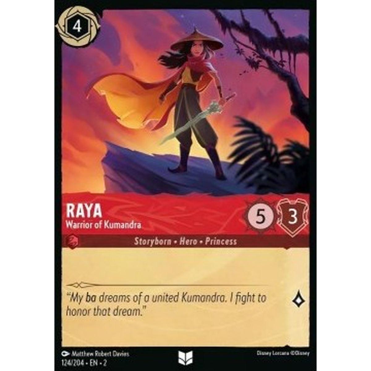 Raya - Warrior of Kumandra - Raya - Warrior of Kumandra - [2ROF] [NM]