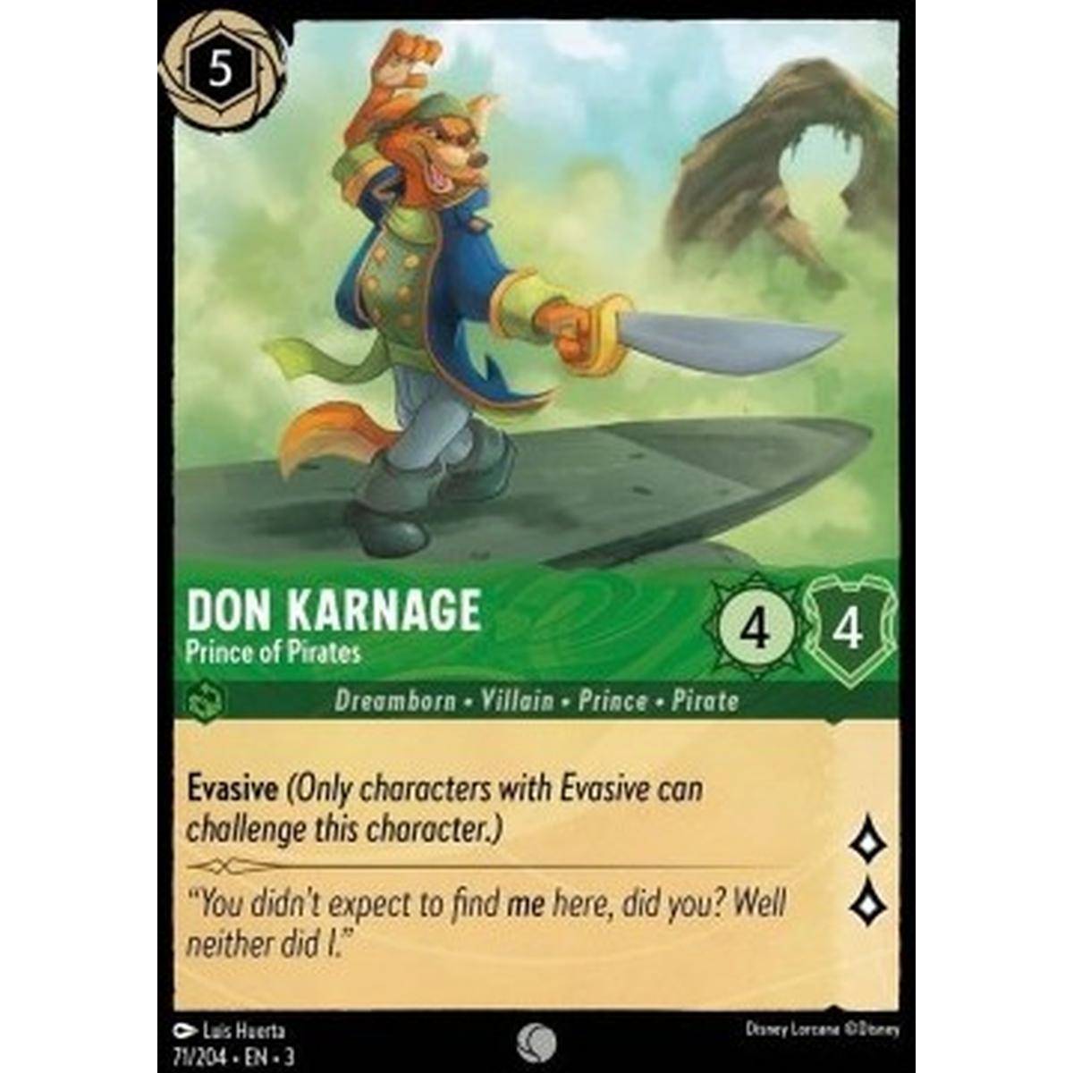 Don Karnage - Prince of Pirates - Don Karnage - Prince of Pirates - [3INK] [NM]