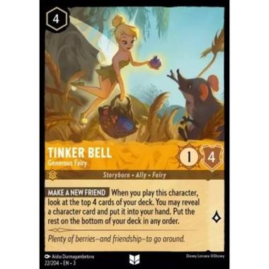 Tinker Bell - Generous Fairy - Tinker Bell - Generous Fairy - [3INK] [NM]