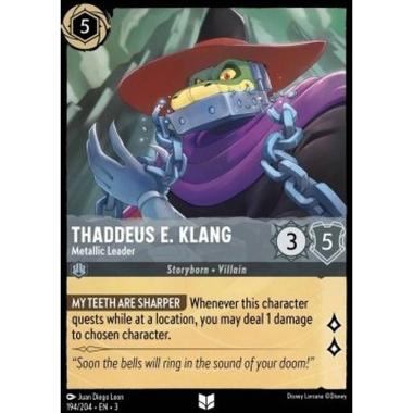 Thaddeus E. Klang - Metallic Leader - Thaddeus E. Klang - Metallic Leader - [3INK] [NM]