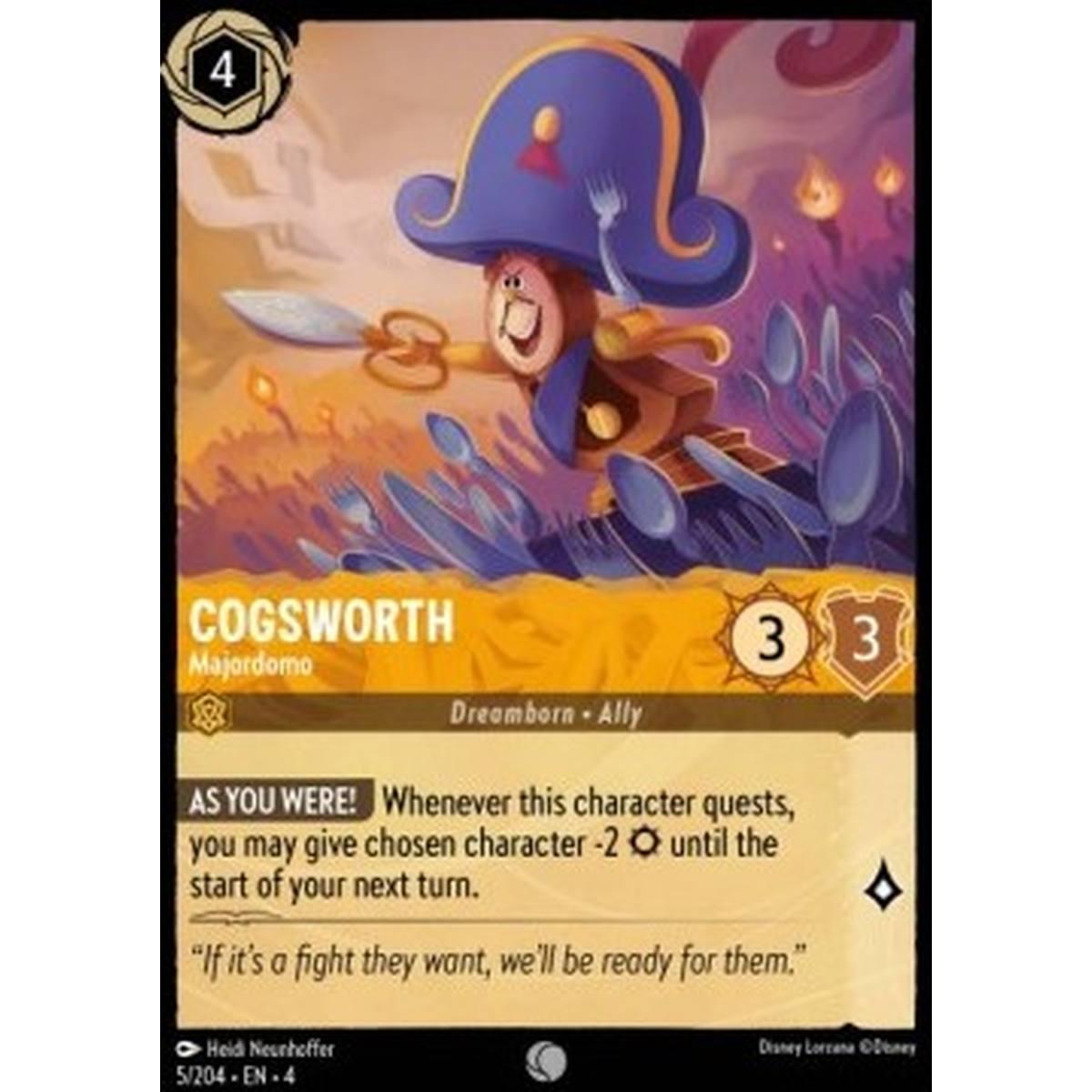 Cogsworth - Majordomo - Cogsworth - Majordomo - [4URS] [NM]