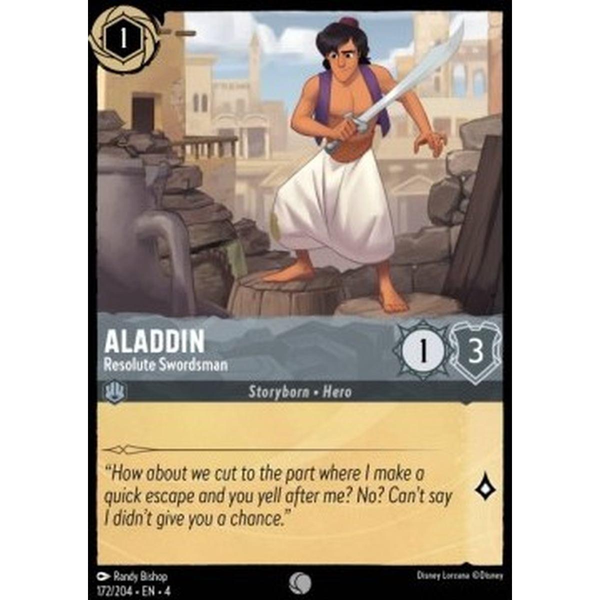 Aladdin - Resolute Swordsman - Aladdin - Resolute Swordsman - [4URS] [NM]