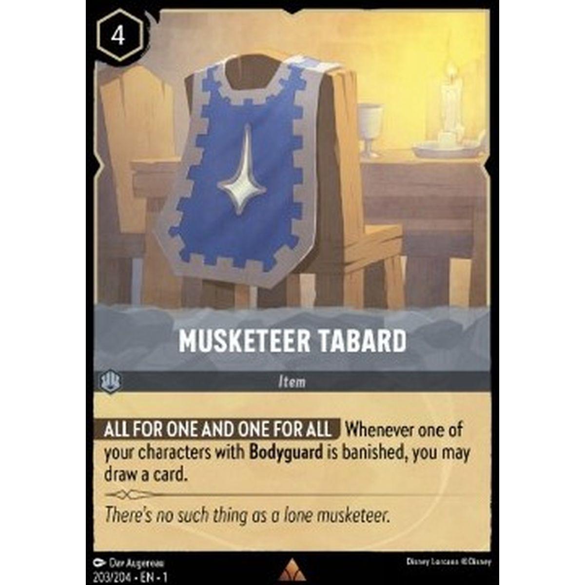 Musketeer Tabard - Musketeer Tabard - [1TFC] [NM]