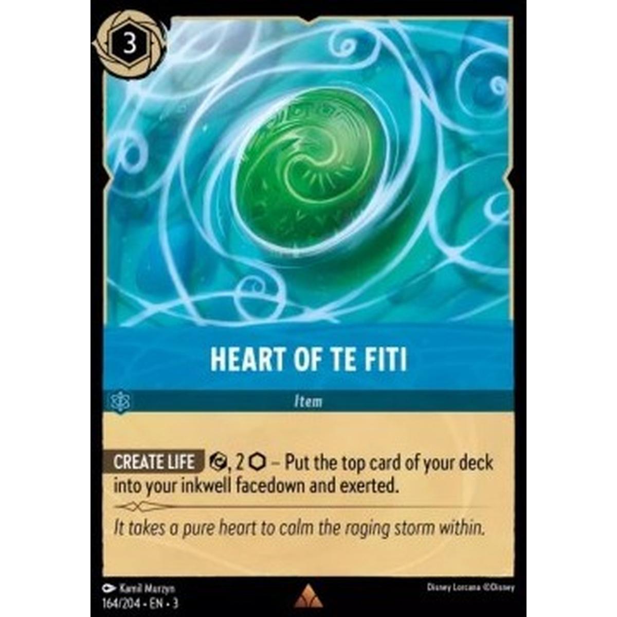 Heart of Te Fiti - Heart of Te Fiti - [3INK] [NM]