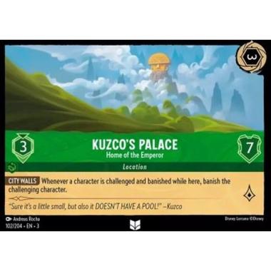 Kuzco's Palace - Home of the Emperor (V.1) - Kuzco's Palace - Home of the Emperor (V.1) - [3INK] [NM] [Foil]