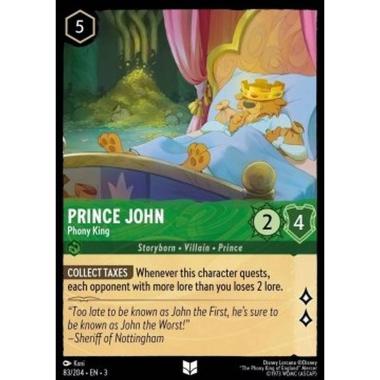 Prince John - Phony King - Prince John - Phony King - [3INK] [NM] [Foil]