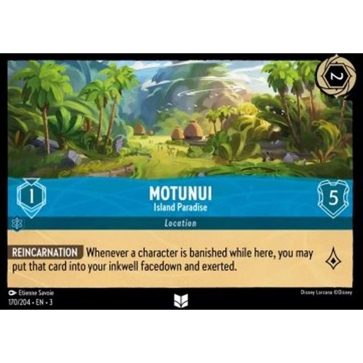 Motunui - Island Paradise - Motunui - Island Paradise - [3INK] [NM] [Foil]