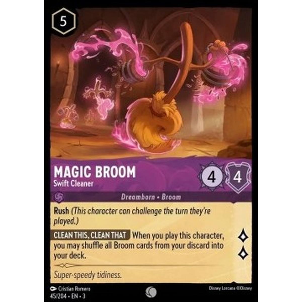 Magic Broom - Swift Cleaner - Magic Broom - Swift Cleaner - [3INK] [NM] [Foil]