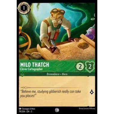 Milo Thatch - Clever Cartographer - Milo Thatch - Clever Cartographer - [3INK] [NM] [Foil]