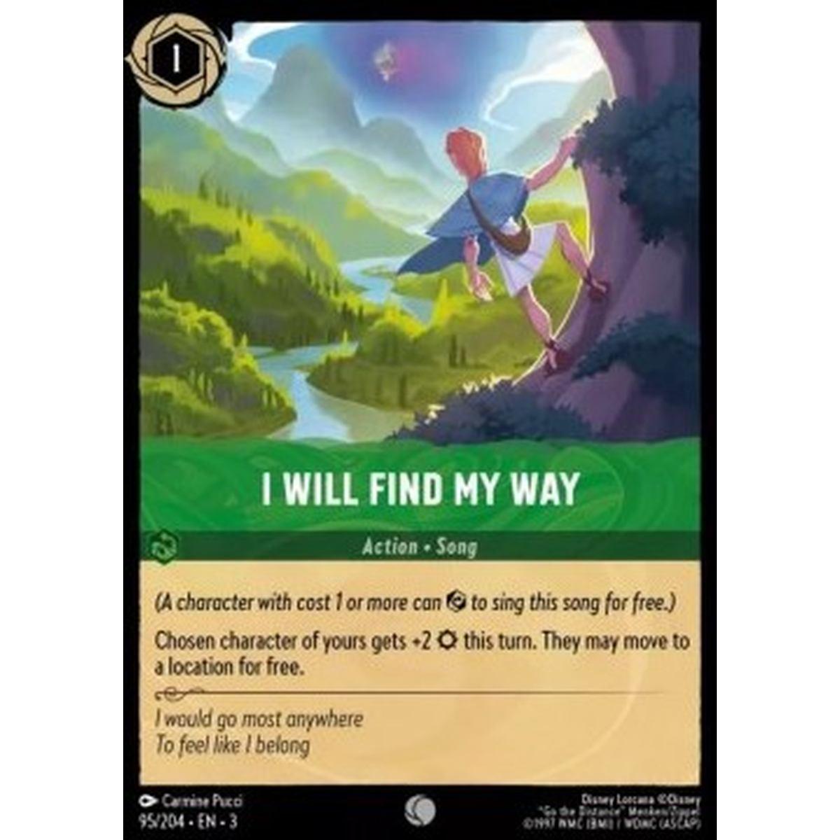 I Will Find My Way - I Will Find My Way - [3INK] [NM] [Foil]