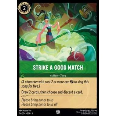 Strike a Good Match - Strike a Good Match - [3INK] [NM] [Foil]