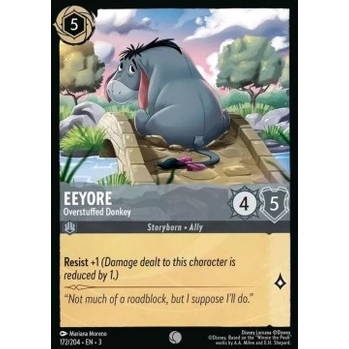 Eeyore - Overstuffed Donkey - Eeyore - Overstuffed Donkey - [3INK] [NM] [Foil]