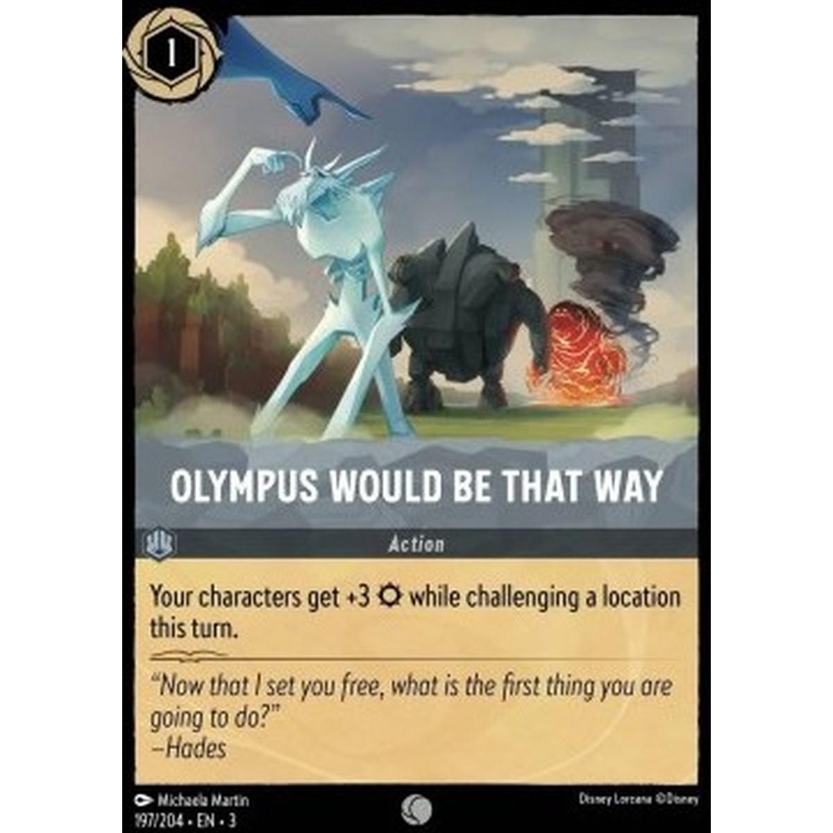 Olympus Would Be That Way - Olympus Would Be That Way - [3INK] [NM] [Foil]