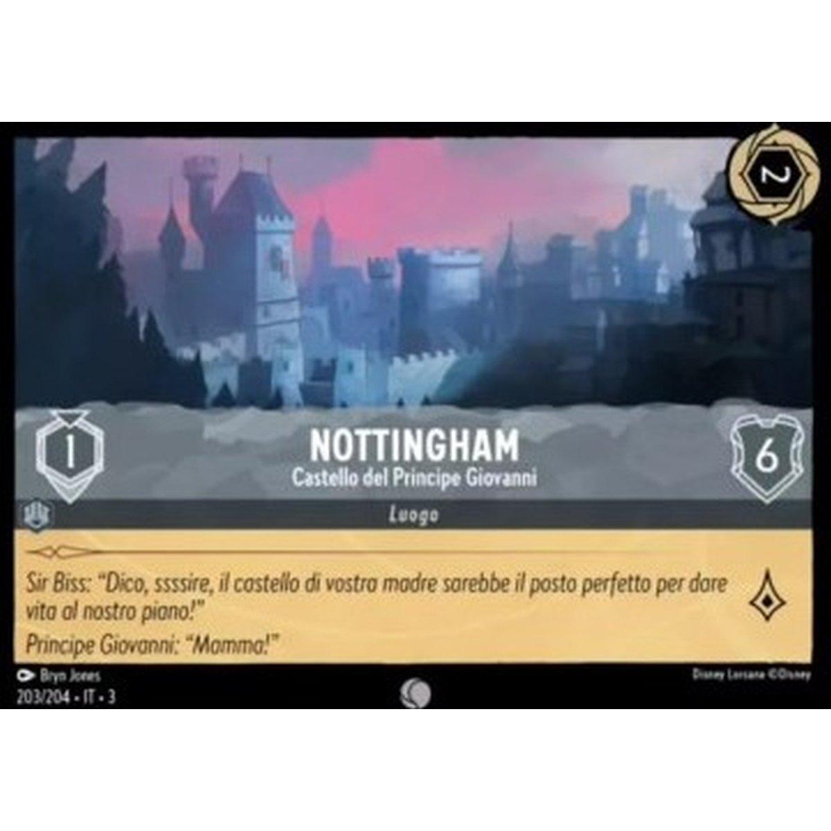 Nottingham - Prince John's Castle - Nottingham - Prince John's Castle - [3INK] [NM] [Foil]