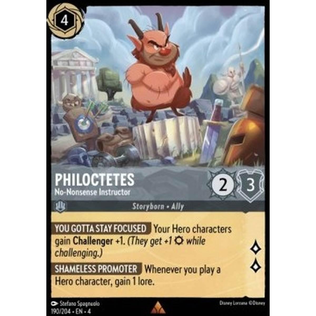 Philoctetes - No-Nonsense Instructor - Philoctetes - No-Nonsense Instructor - [4URS] [NM]