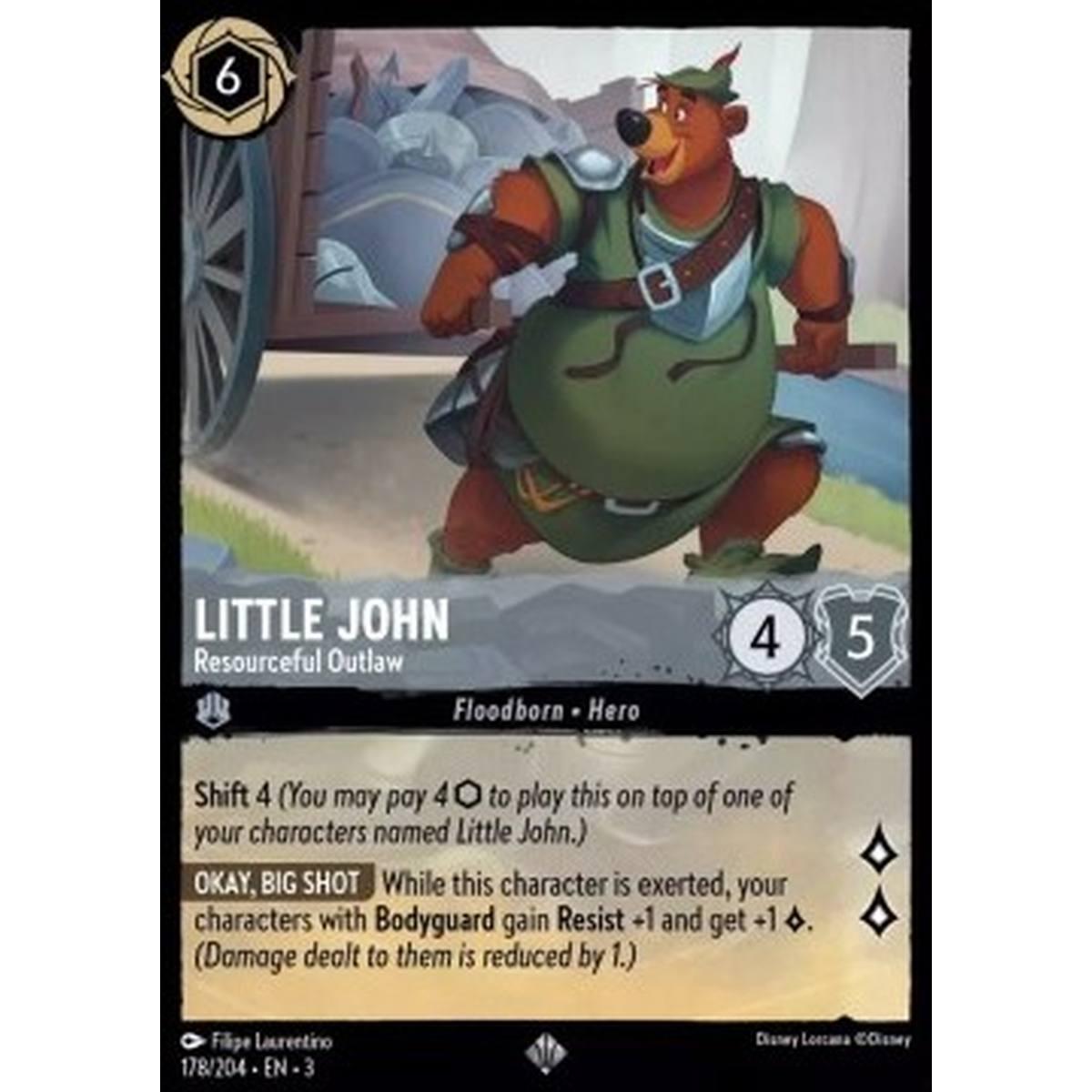 Little John - Resourceful Outlaw - Little John - Resourceful Outlaw - [3INK] [NM] [Foil]