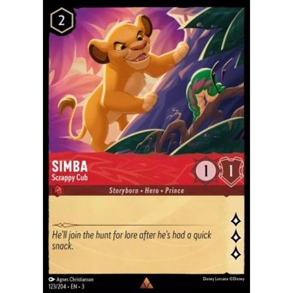 Simba - Scrappy Cub - Simba - Scrappy Cub - [3INK] [NM] [Foil]