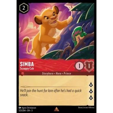 Simba - Scrappy Cub - Simba - Scrappy Cub - [3INK] [NM] [Foil]