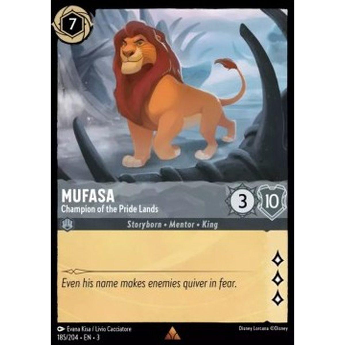 Mufasa - Champion of the Pride Lands - Mufasa - Champion of the Pride Lands - [3INK] [NM] [Foil]