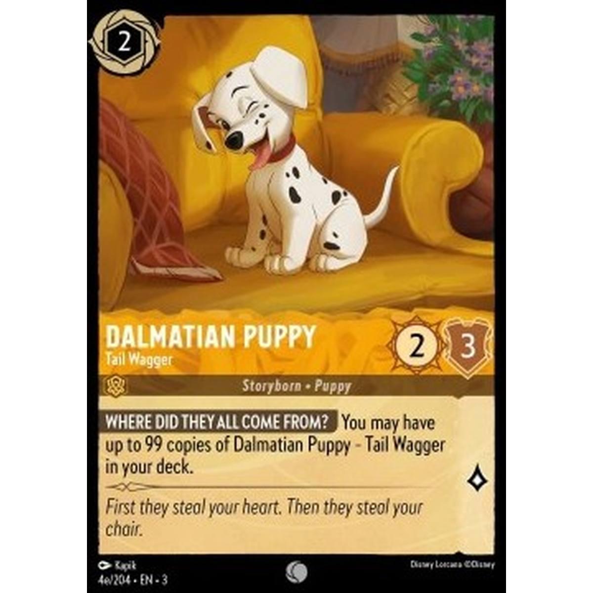 Dalmatian Puppy - Tail Wagger (V.5) - Dalmatian Puppy - Tail Wagger (V.5) - [3INK] [NM] [Foil]