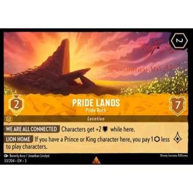 Pride Lands - Pride Rock (V.1) - Pride Lands - Pride Rock (V.1) - [3INK] [NM] [Foil]