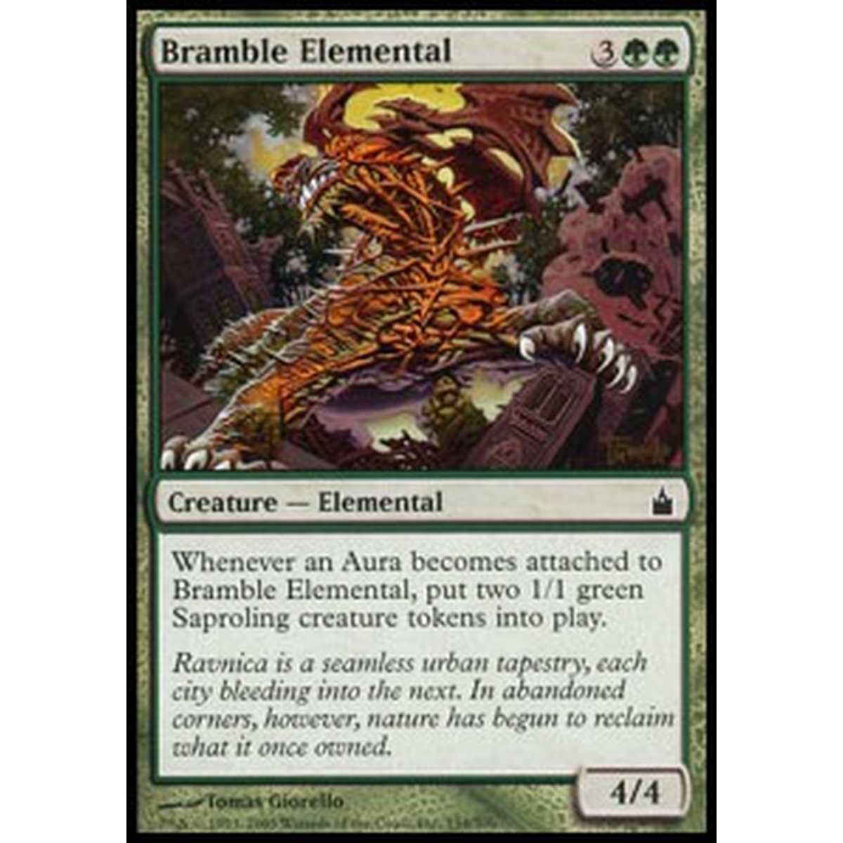 Bramble Elemental - Elementale dei Rovi - [RAV] [EX]