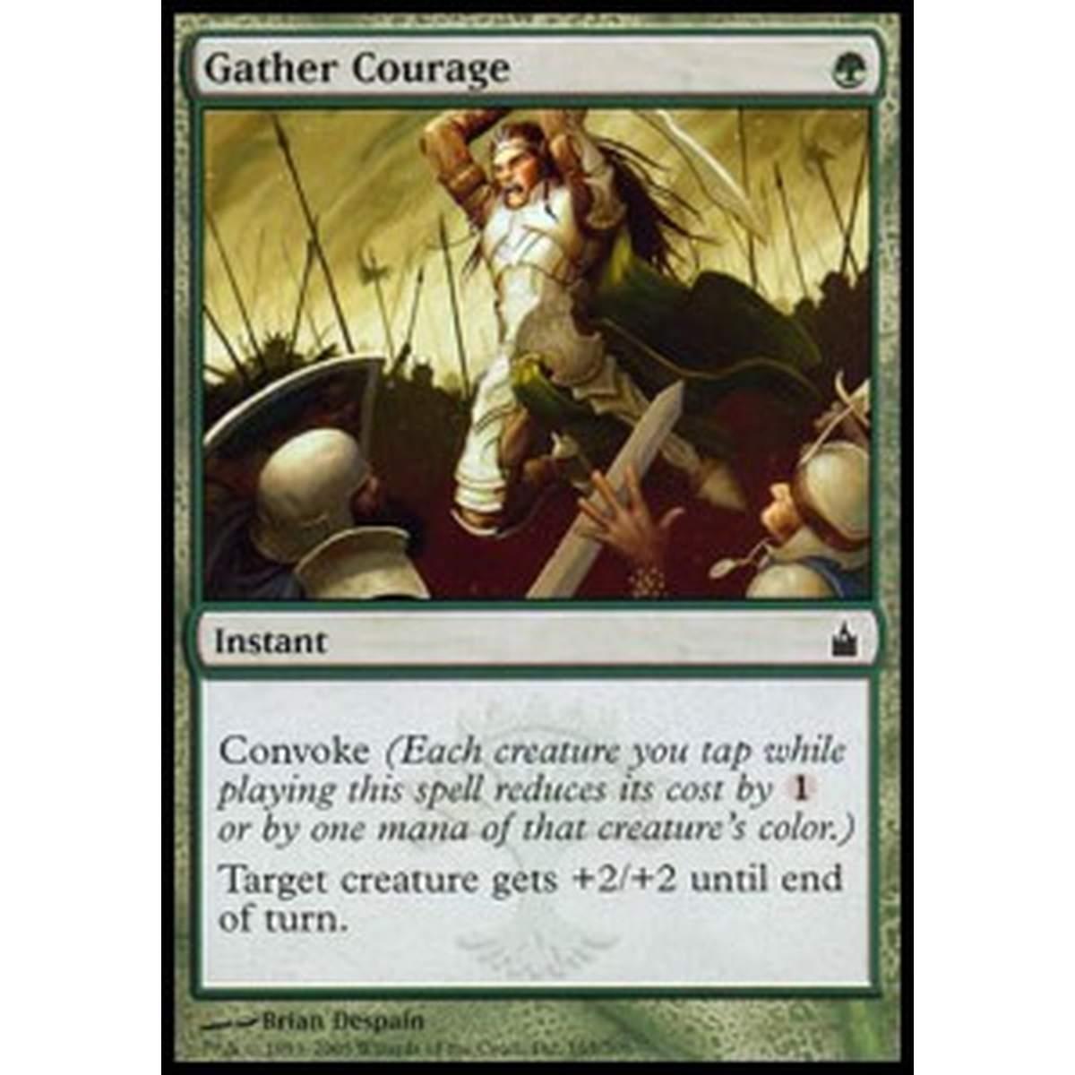 Gather Courage - Raccogliere il Coraggio - [RAV] [EX] [Foil]