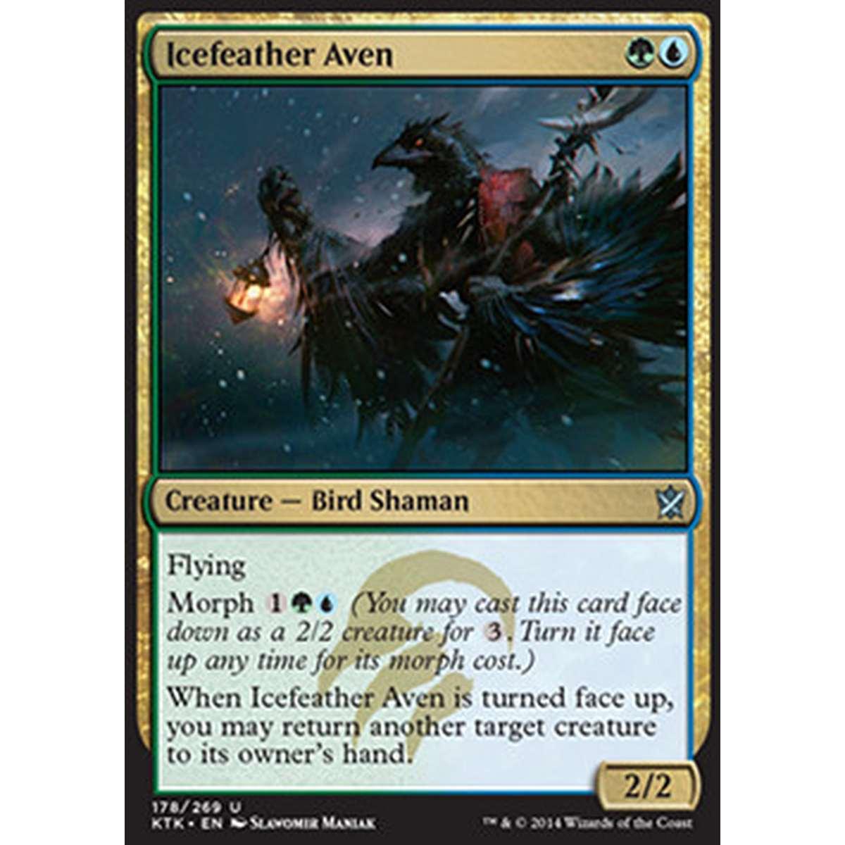 Icefeather Aven - Aviano Piuma Gelata - [KTK] [NM] [Foil]