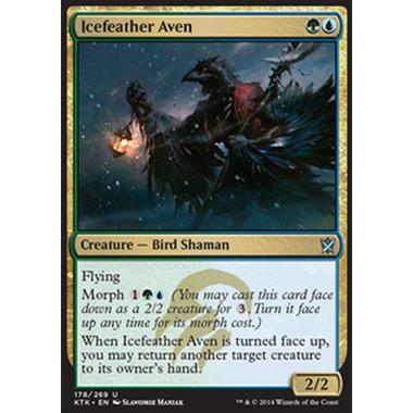 Icefeather Aven - Aviano Piuma Gelata - [KTK] [NM] [Foil]