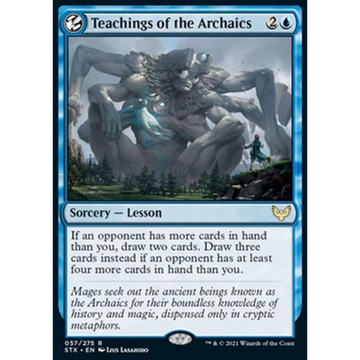 Teachings of the Archaics - Insegnamenti degli Arcaici - [STX] [NM] [Foil]
