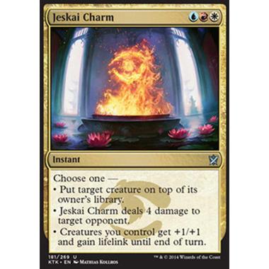 Jeskai Charm - Talismano Jeskai - [KTK] [NM] [Foil]