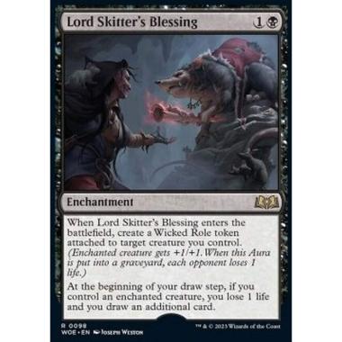 Lord Skitter's Blessing - Lord Skitter's Blessing - [WOE] [NM] [Foil]