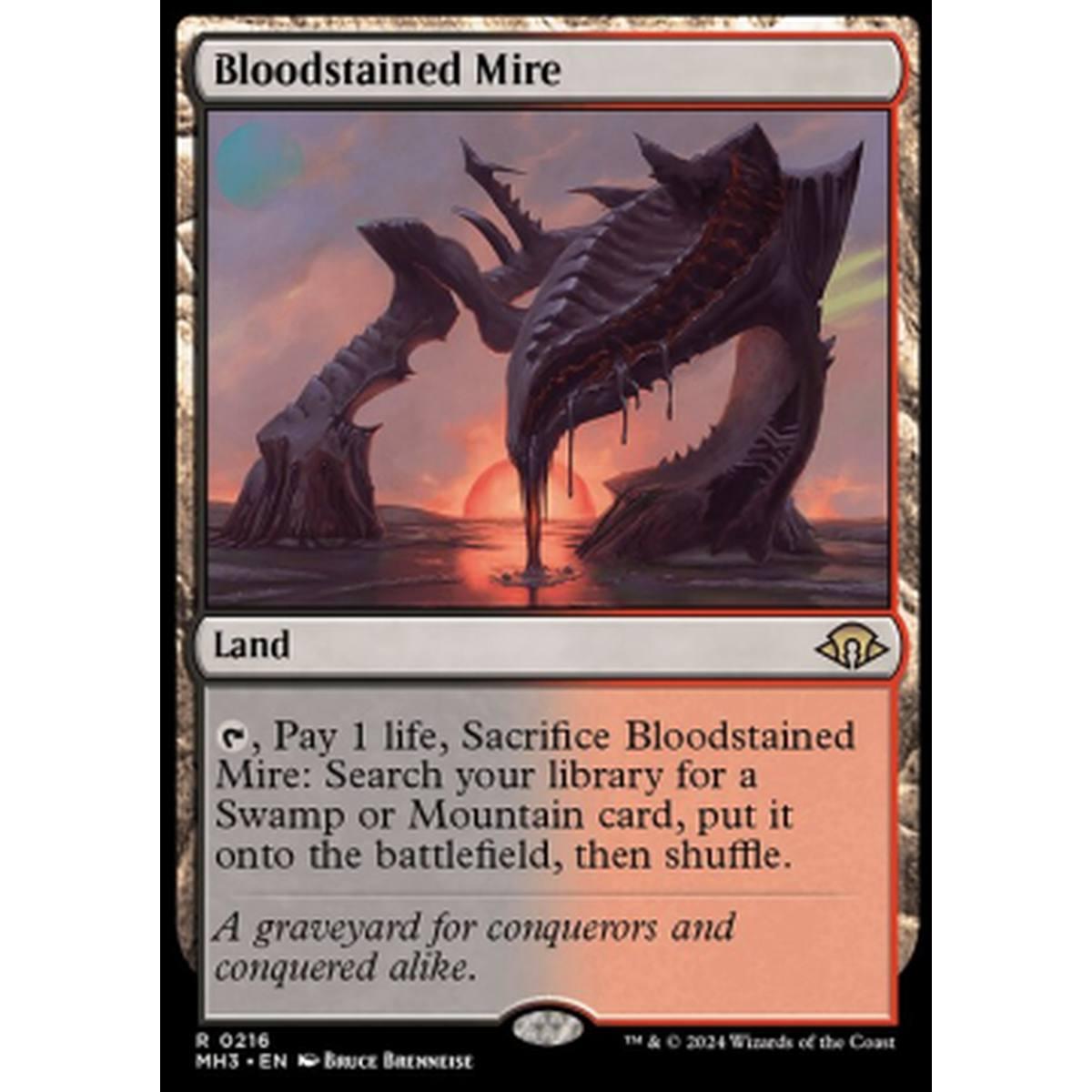 Bloodstained Mire - Bloodstained Mire - [MH3] [NM] [Foil]