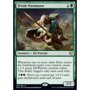 Elvish Warmaster - Elvish Warmaster - [KHM] [NM]