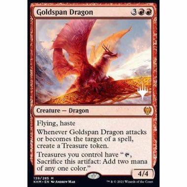 Goldspan Dragon (V.2) - Drago del Ponte d'Oro (V.2) - [PKHM] [NM] [Foil]