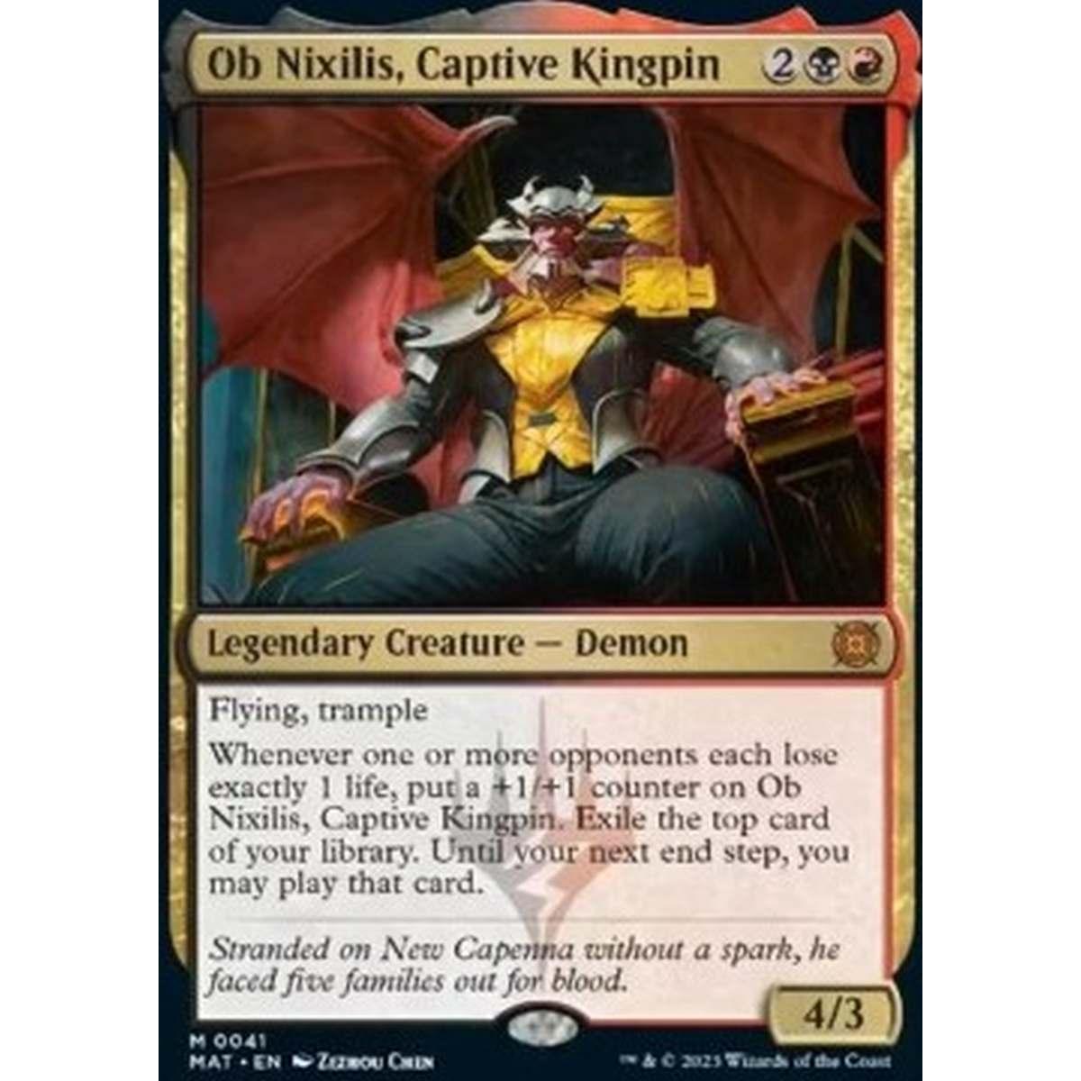 Ob Nixilis, Captive Kingpin - Ob Nixilis, Captive Kingpin - [MAT] [NM]