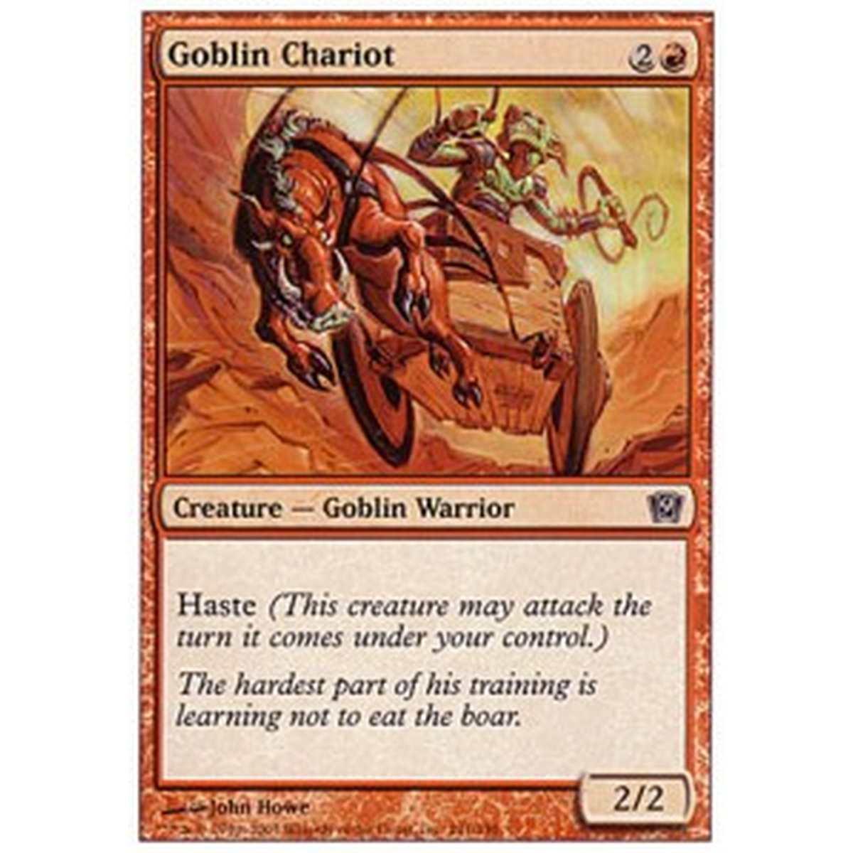 Goblin Chariot - Carro Goblin - [9ED] [NM]