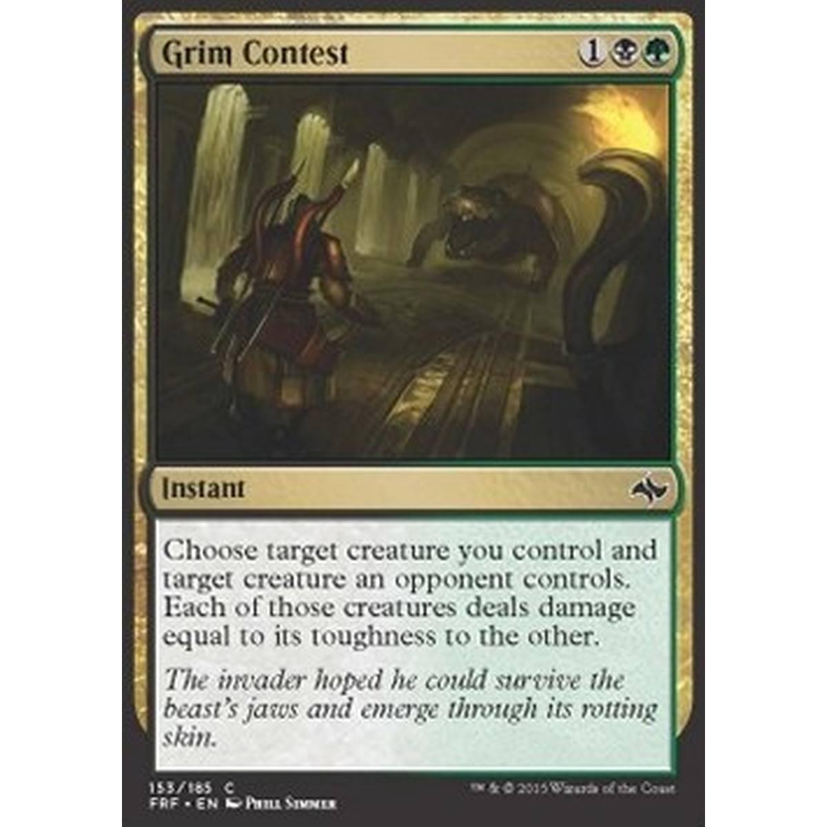 Grim Contest - Macabro Conflitto - [FRF] [NM]