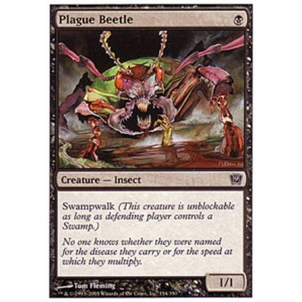Plague Beetle - Coleottero della Peste - [9ED] [NM]