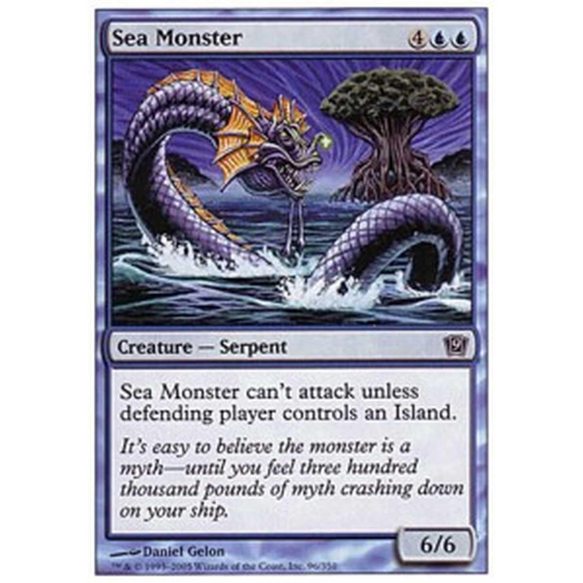 Sea Monster - Mostro Marino - [9ED] [NM]