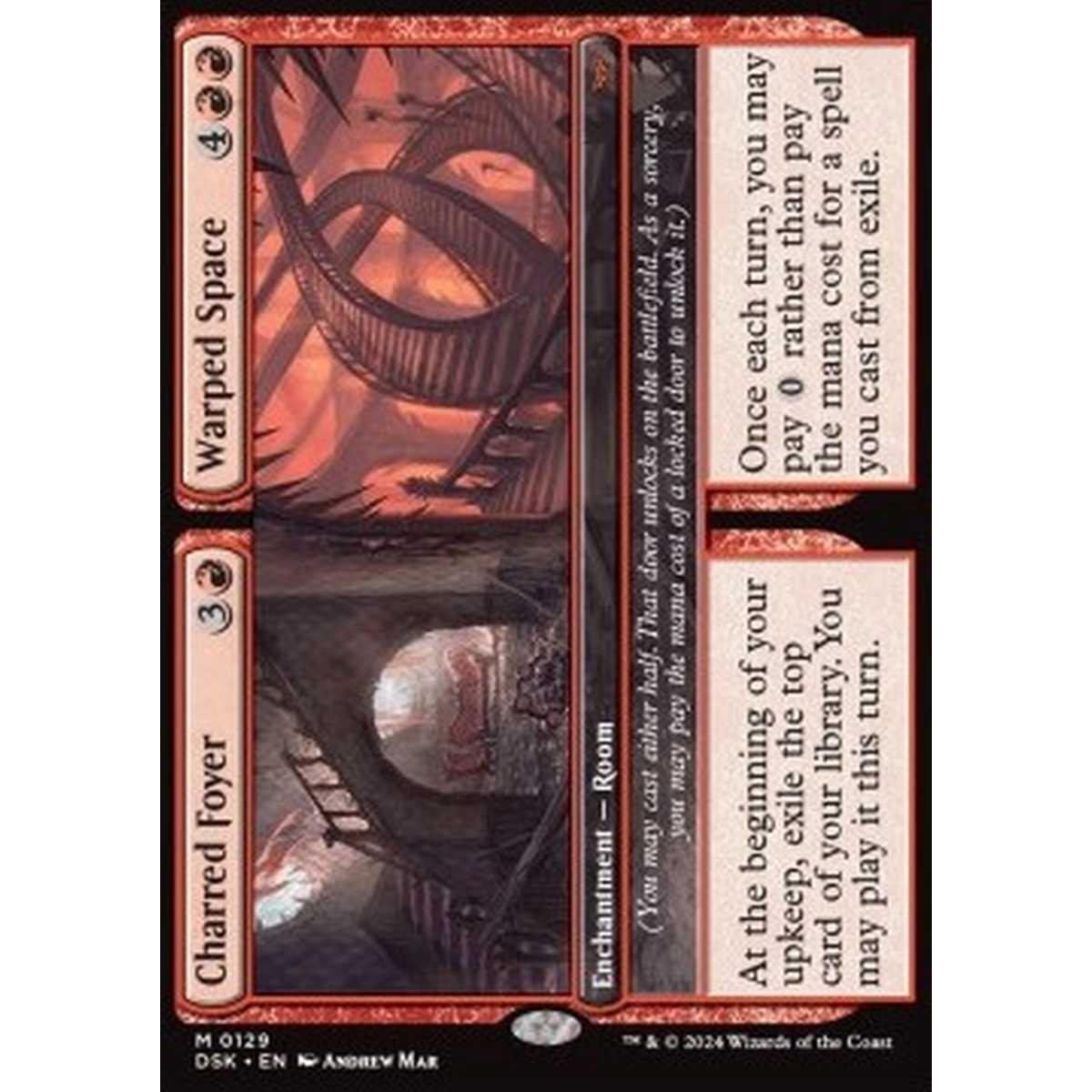 Charred Foyer // Warped Space - Charred Foyer // Warped Space - [DSK] [NM]