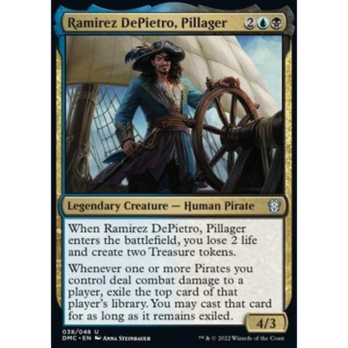 Ramirez DePietro, Pillager - Ramirez DePietro, Pillager - [DMC] [NM] [Foil]