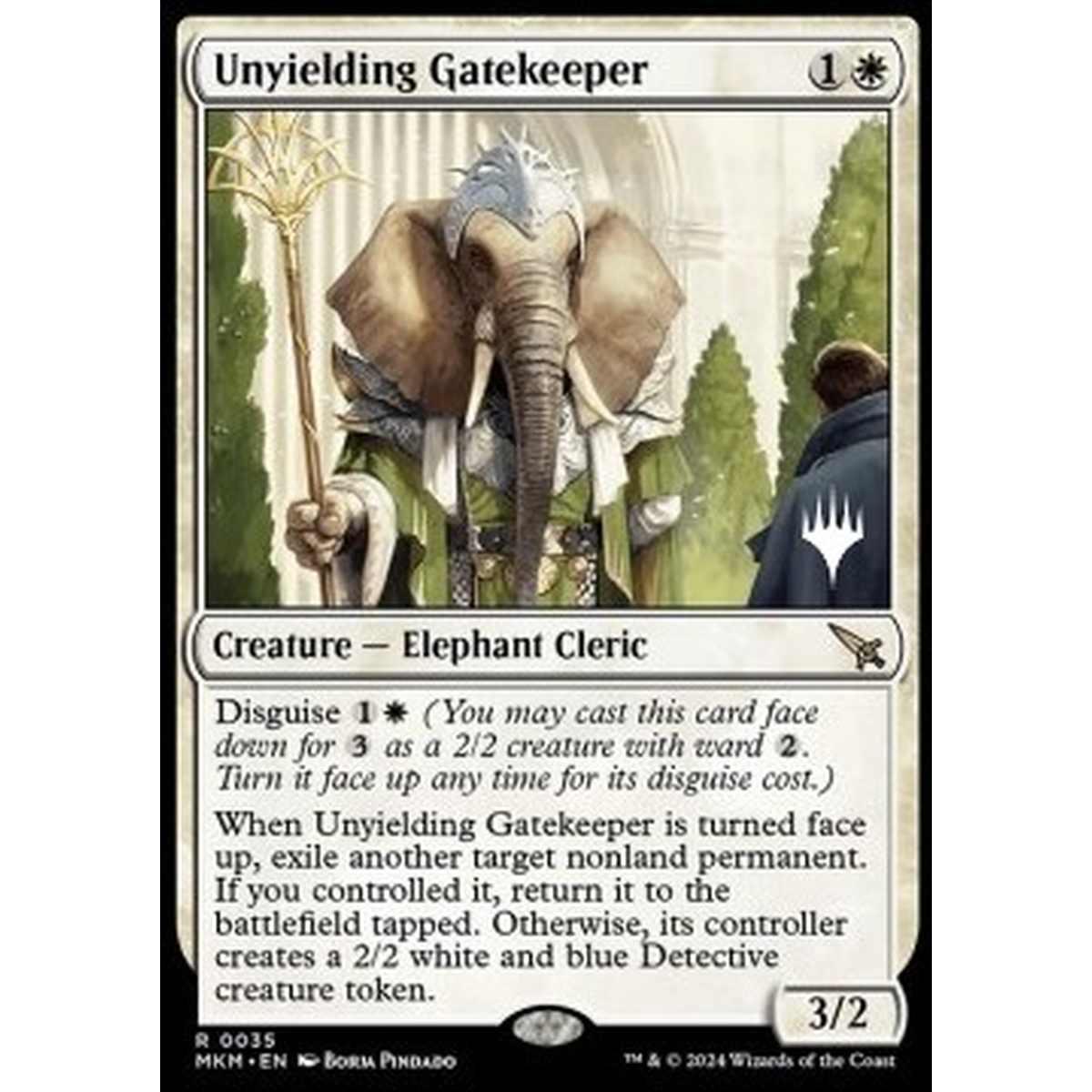 Unyielding Gatekeeper (V.2) - Guardacancelli Intransigente (V.2) - [PMKM] [NM]