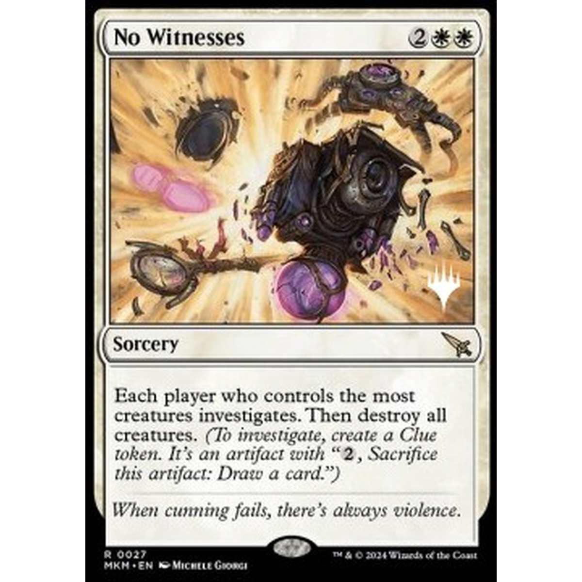 No Witnesses (V.2) - Nessun Testimone (V.2) - [PMKM] [NM] [Foil]