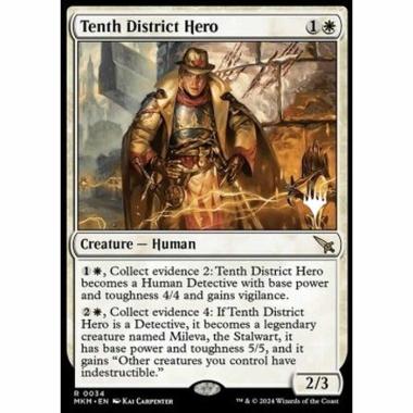 Tenth District Hero (V.2) - Eroina del Decimo Distretto (V.2) - [PMKM] [NM] [Foil]