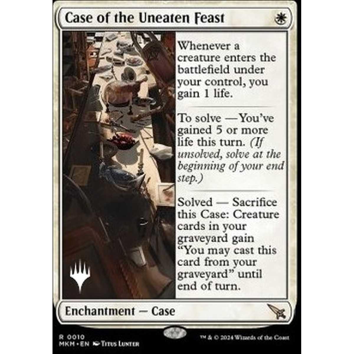 Case of the Uneaten Feast (V.2) - Caso del Banchetto Intatto (V.2) - [PMKM] [NM]