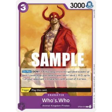 Who's.Who (ST04-010) - Who's.Who (ST04-010) - [UP] [NM]