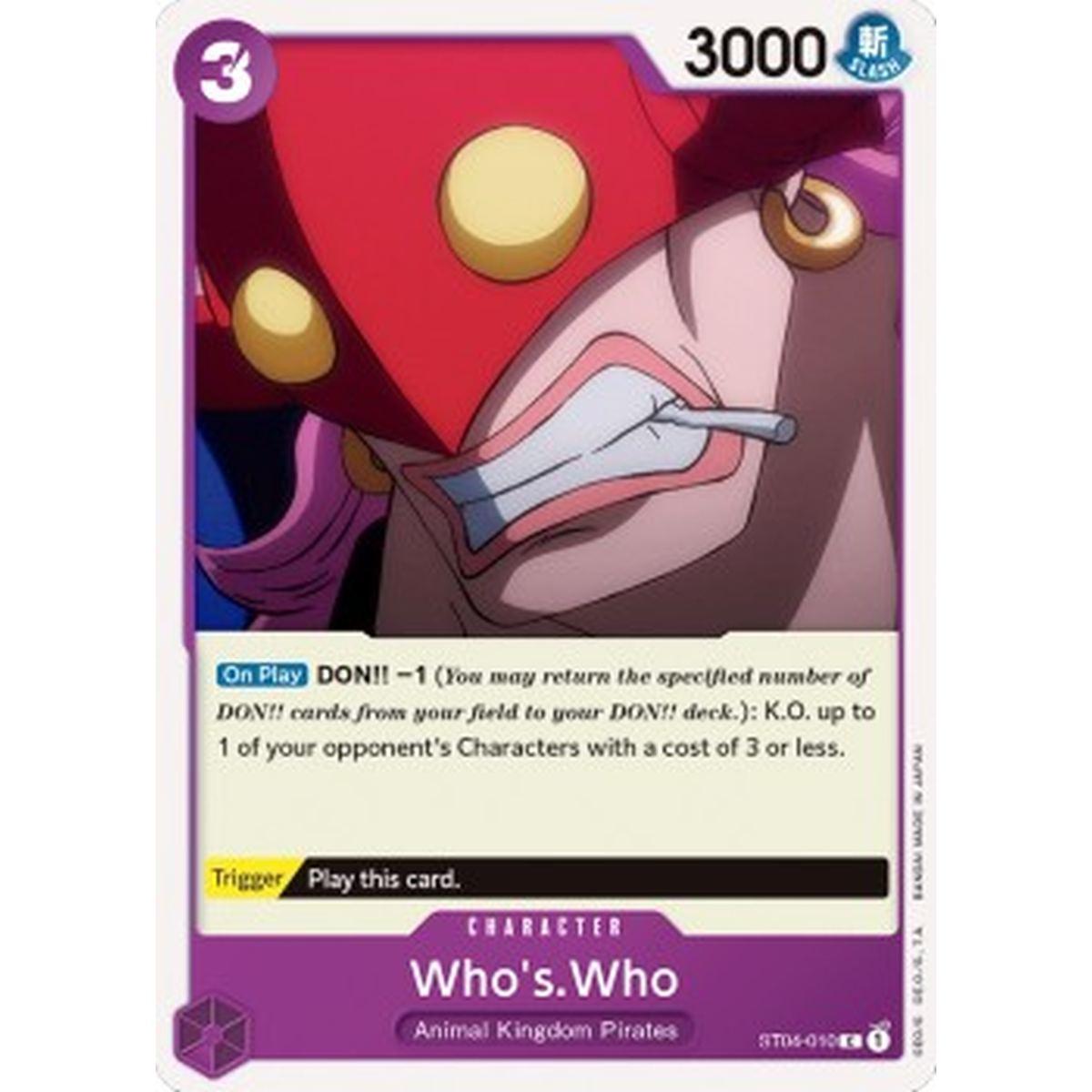 Who's.Who (ST04-010) (V.1) - Who's.Who (ST04-010) (V.1) - [ST-04] [NM]