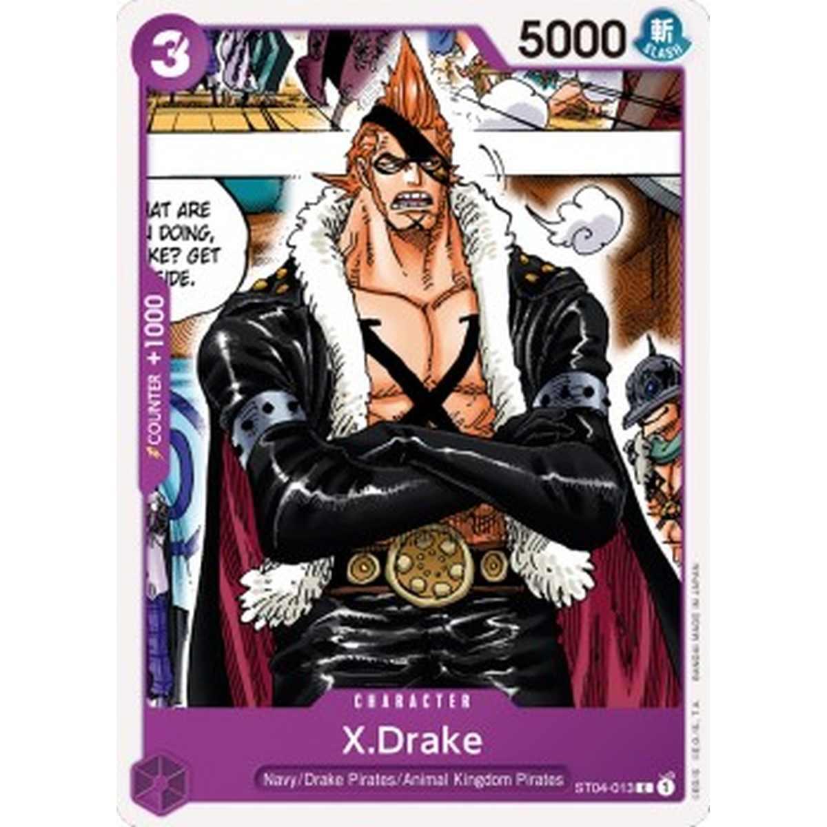 X.Drake (ST04-013) (V.1) - X.Drake (ST04-013) (V.1) - [ST-04] [NM]